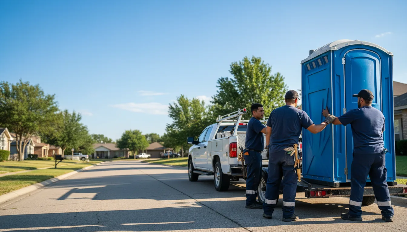 Portable Toilet Rental in Wapella, IL near me
